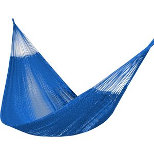 Handwoven Cotton Rope <b>Hammock</b>, Thick Soft 450 LBS High Weight Capacity, for Patio Garden Backyard, Porch, Camping - Product Image 1