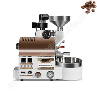 Machine à torréfier les grains de café en lit fluidisé en acier inoxydable 600g électrique pour usage domestique, automobile et extérieur