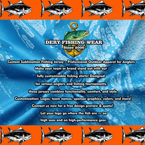 เสื้อโปโลตกปลาแขนยาวสำหรับผู้ชาย UPF 50+ ป้องกันรังสียูวี น้ำหนักเบา ติดกระดุม ผลิตตามสั่ง - Product Image 5