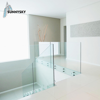 Rambarde en acier inoxydable pour escaliers, balustrade en verre, accessoires pour escalier, balcon