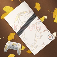 Pro Digital Edition Ghost Cover Plates Ersatz-Gehäuseplatten Kompatibel mit Neuer PlayStation 5 Pro Digital Zubehör Yotei