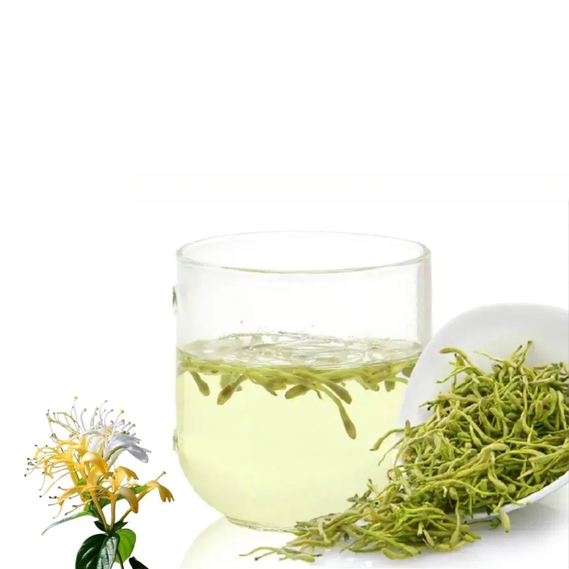 250 g/borsa bevande nutrienti per la salute cinese tè al caprifoglio con fiori secchi a base di erbe