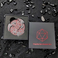 LuxeRoll Roda Dadu Putar DND, Dadu Logam 7 in 1, Dadu Mekanik Vintage untuk Permainan Meja Dungeons & Dragons