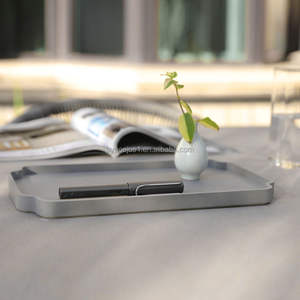 Plateau rectangulaire multifonctionnel écologique en bambou PC personnalisable chambre à coucher salle de bain maison vaisselle écologique - Product Image 2