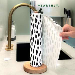 ผ้าเช็ดตัวกระดาษแบบนำกลับมาใช้ใหม่ได้ผ้าเช็ดทำความสะอาดได้อย่างยั่งยืนผ้าเช็ดจานกระดาษไร้กระดาษสำหรับห้องครัวเป็นมิตรต่อสิ่งแวดล้อมโลโก้ตามสั่ง - Product Image 6