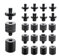 Adaptateur de trépied en promotion : Vis de conversion pour éclairage, flash, support de microphone, supports en laiton, connecteur monopode à filetage 6 mm