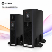 Liebert ITA2 16Kva Onduleur en ligne avec écran LCD, montage en rack, entrée 220V, compatible avec les types de machines en tour, installation en rack
