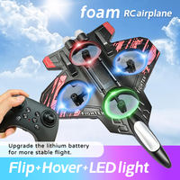 Drone L101 Transfrontalier en Mousse RC, Avion de Voltige Suspendu à Altitude Fixe, Résistant aux Chutes avec Lumières Colorées