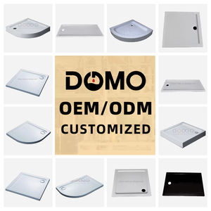 Domo OEM Plato <span class=keywords><strong>de</strong></span> <span class=keywords><strong>ducha</strong></span> <span class=keywords><strong>de</strong></span> esquina rectangular 3,5mm-6mm Altura Material acrílico Precio <span class=keywords><strong>de</strong></span> fábrica - Product Image 3