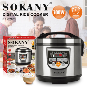 Cuisinière multifonctionnelle pour la maison, meilleure cuisinière à riz électrique automatique de 700 W et 5 L - Product Image 4