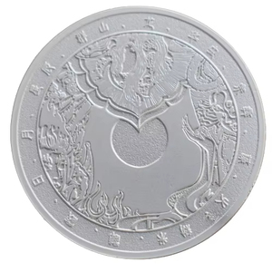Pièces d'élément Fengshui traditionnelles Pièce <span class=keywords><strong>en</strong></span> <span class=keywords><strong>argent</strong></span> personnalisée Collection de pièces <span class=keywords><strong>en</strong></span> relief au <span class=keywords><strong>prix</strong></span> le plus bas - Product Image 2