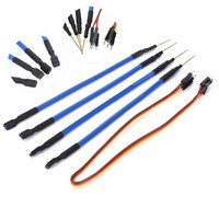 4 unids/set LED BDM marco 4 sondas bolígrafos con Cable de conexión apto para Ktag Kess V2 Fgtech BDM100
