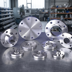 ASTM A234 WPB 1 Inch Class 300 RTJ Flange Schedule 40 Carbon Steel <b>Pipe</b> Flange HVAC - Product Image 4