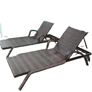 Chair Sun Loungers Moderchair Chaise Hot Salegarden Setpool Sucoffee Table Setniture Gardfurniture Ironwicker Beach Customized