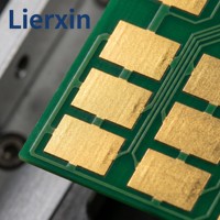 Lierxin LEX-EREADER ENIG E-Ink E-Paper Reader Kontrol PCB 6-Layer HDI FR-4 1oz Tembaga EPD WiFi BLE USB-C Lampu Depan Sentuh 6-10
