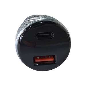 Chargeur de voiture multi-protocoles GaN super mini en alliage d'aluminium à 2 ports PD3.0 PD 30W 48W type C, vente en gros - Product Image 5