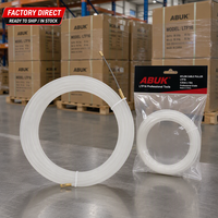 ABUK LTF16 4mm 3mm Tire-fil en nylon non conducteur avec embout à ressort flexible pour câbles électriques