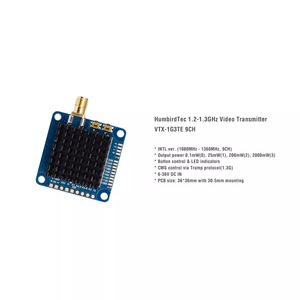 Transmisor de Video FPV 1G3TE V2 1.2GHz 1.3GHz 2W 9CH VTX para Drones - Product Image 2