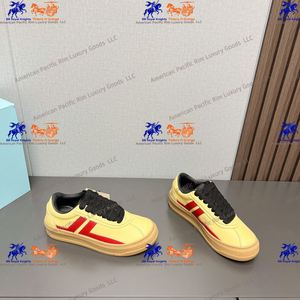 Zapatos Deportivos con Cordones, Diseño Transpirable, Suela Gruesa, Zapatos Casuales para Caminar, Cuero Genuino, Amortiguación, Stock LANVINs - Product Image 1