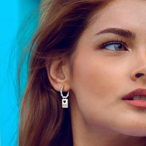 Personalizado <span class=keywords><strong>Conjunto</strong></span> De Brincos Orecchini Donna Jewelry Factory Oem Huggie Plata 925 Zircon Pendientes Joyería De Plata Italiano - Product Image 6