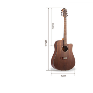 Chitarra Acustica Folk in Palissandro da 41 Pollici, Chitarra Elettrica Classica con Top in Abete Massello, Disponibile all'Ingrosso - Product Image 6