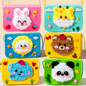 Kit de <span class=keywords><strong>couture</strong></span> Feutre Fun Craft Kits Age 5-8 Petite Fille Garçon Broderie Fil Artisanat 4-8 Enfant <span class=keywords><strong>Débutant</strong></span> <span class=keywords><strong>Couture</strong></span> <span class=keywords><strong>Projets</strong></span> - Product Image 2