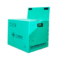 Coroplast Corex Correx Boîte en carton en plastique pour stockage en entrepôt avec couvercle pliable pliable
