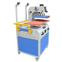 Gaoshang 24x16in Laser Align Máquina de prensa de calor Transferencia digital completa Sublimación Prendas DTF Camisa semiautomática Tee Press