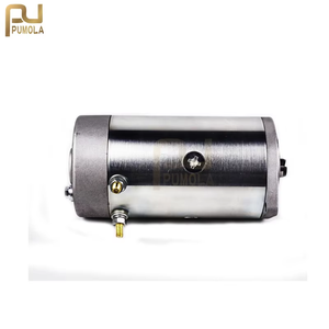 มอเตอร์ปั๊มน้ำมันไฮดรอลิกแบบมีแปรงถ่าน 24V พร้อมขดลวดทองแดงสำหรับการเคลื่อนที่ของชุดจ่ายกำลังไฮดรอลิก - Product Image 5