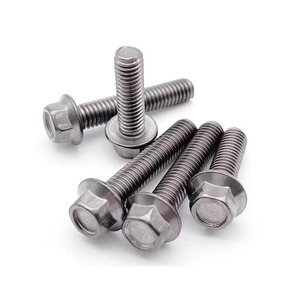 Perno de Brida de Titanio <span class=keywords><strong>Gardo</strong></span> 8.8 M5 M6 M8 M10 x 125mm x 100mm M12 M14 con Rosca Total o Parcial, Perno Hexagonal de Brida - Product Image 4