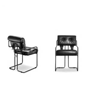 Ensemble de chaises de salle à manger en tissu européen Tucroma - Product Image 1