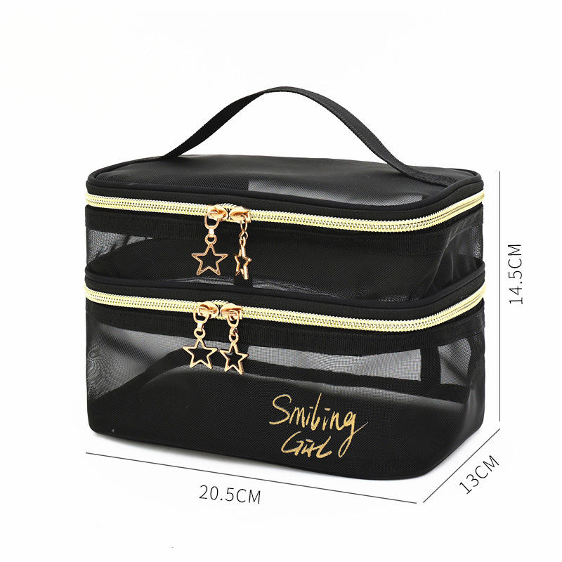 กระเป๋าถือสี่เหลี่ยมสองชั้น