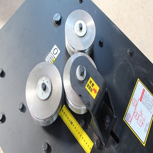 เครื่องดัดโค้งท่ออลูมิเนียมสแตนเลส3ลูกกลิ้งมอเตอร์ไฮดรอลิกไฟฟ้ากึ่งอัตโนมัติผลิตภาพสูง - Product Image 3