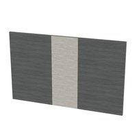 Tête de lit en bois Lit simple/double Tête de lit en tissu Meubles de maison Chambre à coucher Lit mural en bois personnalisé Panneau moderne Projet MDF Assemblé