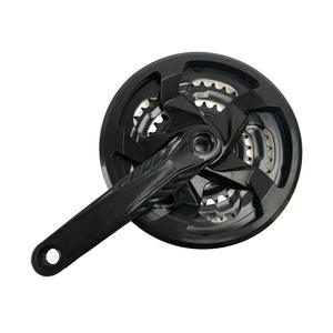 Set Crank & Chainwheel Sepeda 3X6/7/8 Speed, Aksesoris Sepeda - Product Image 1