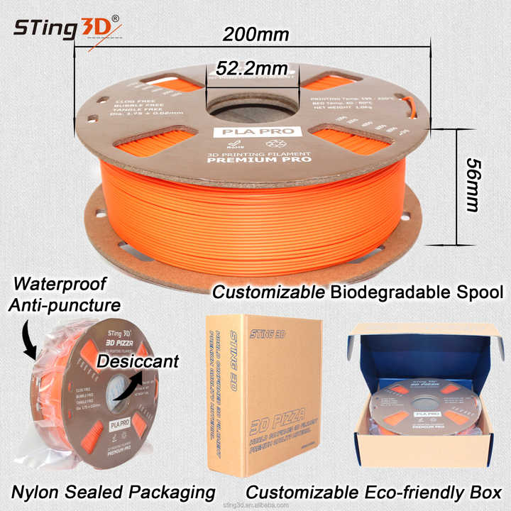 STing3D  Glow in Dark UV Light Temperature Changed  1.75mm PLA Shining 3d Printer Filament Pla Plus Filament 1.75mm