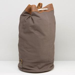 Unisex Giản Dị Cổ Điển Denim Crossbody Vòng Túi Thùng Túi Bông Dây Kéo Ba Lô Túi - Product Image 5