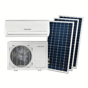 Aire Acondicionado Solar de 12000 BTU, Portátil, Split, de Pared, para Uso Doméstico y Hotelero, Refrigeración/Calefacción, Ahorro de Energía, Ecológico - Product Image 1
