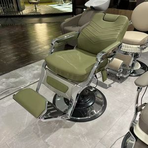 Cadeira de Barbeiro Elétrica Luxuosa com Ajuste Hidráulico de Altura para Salão de Beleza à Venda com Massagem - Product Image 5