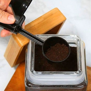 <span class=keywords><strong>Cuillère</strong></span> et entonnoir <span class=keywords><strong>à</strong></span> café en plastique pour dosettes de café réutilisables et rechargeables, capacité de 2 cuillères <span class=keywords><strong>à</strong></span> <span class=keywords><strong>soupe</strong></span>, noir - Product Image 3