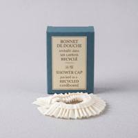 Kit d'articles de toilette écologiques pour hôtel : Trousse de rasage jetable, kit dentaire, peigne, bonnet de douche, kit de manucure, emballage recyclé avec logo personnalisé