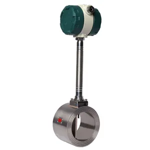 Steam Vortex Flow Meter Propane Gas Flow Meter R With Temperature And Pressure Compensation