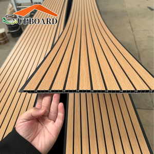 Plafond suspendu en PVC pour bureau, design lambris, fabrication chinoise - Product Image 1