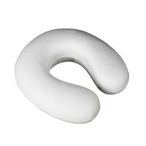 Oreiller de voyage en mousse à mémoire de forme en forme de U, couleur unie, pour adultes AL31 - Product Image 1