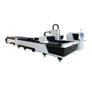 4kw 6kw 8kw double table metal laser cutting machine 3000*1500mm exchange platform fiber laser cutter