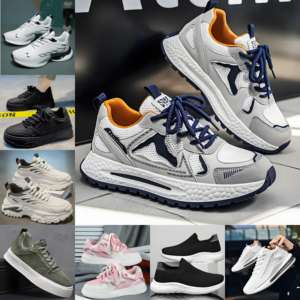 Factory Clearance Bulk Low-priced Wholesale <b>Mixed</b> Fashion Sports Shoes Casual Shoes Inventory Shoes in Stock - Product Image 2