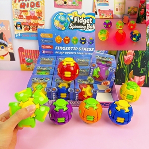 Juguete Giratorio Luminoso para Aliviar el Estrés, Bola Giratoria que Brilla en la Oscuridad, Fidget Spinner - Product Image 2