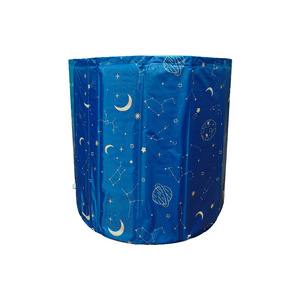 Bañera Plegable de Nailon de 70x80 cm para Adultos y Niños, Piscina para Baño de Cuerpo Completo - Product Image 2