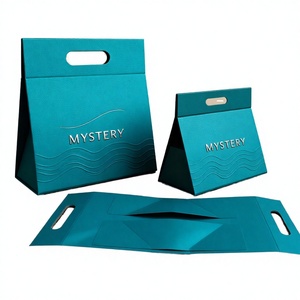 Caja de Regalo Magnética Plegable Triangular, Personalizada para Cosméticos, con Laminado Mate, Materiales Reciclados, Logotipo Personalizado, Guangdong - Product Image 2