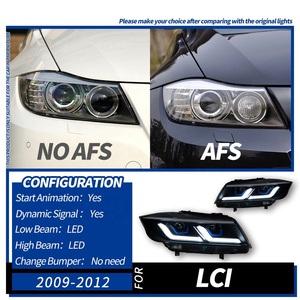 Cụm đèn pha Halogen <span class=keywords><strong>Xenon</strong></span> 2005 2008 2007 cho BMW / Series 3 E90 E91 2005-2010 nâng cấp đèn pha trước LED Pre LCI - Product Image 6